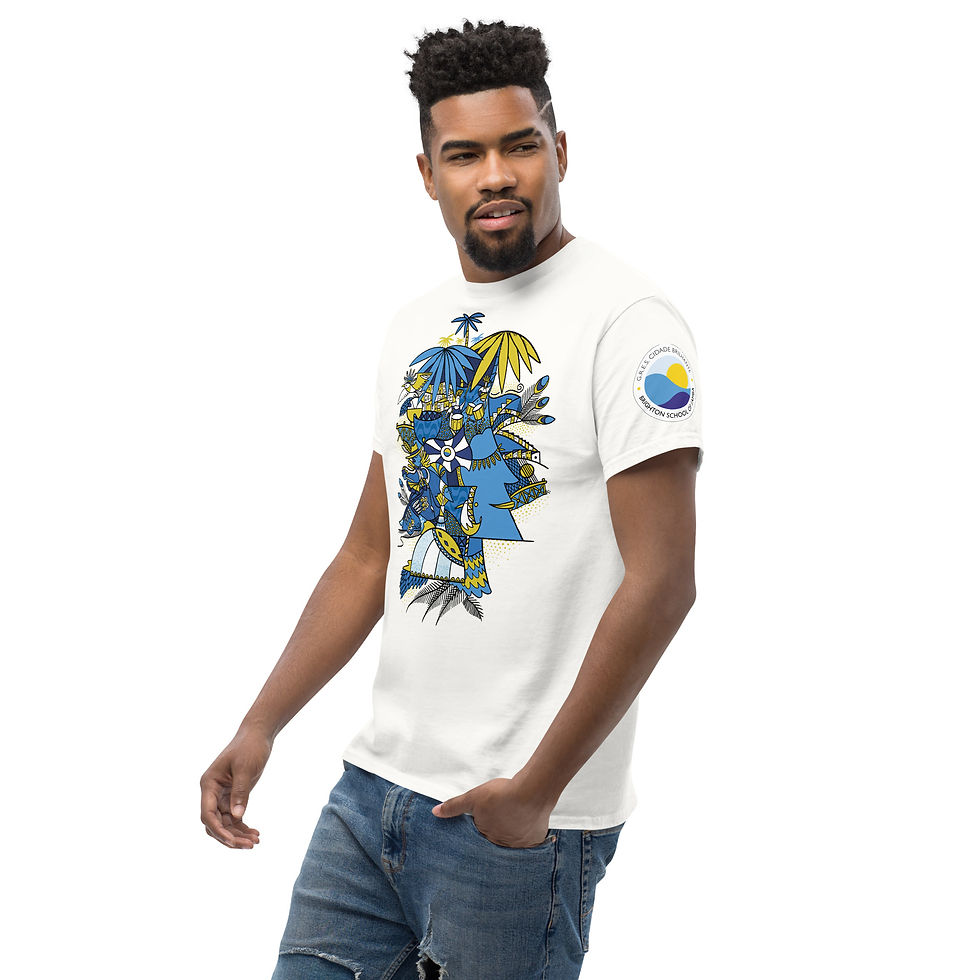 Thumbnail: Unisex Porta Bandeira Illustrated T-Shirt