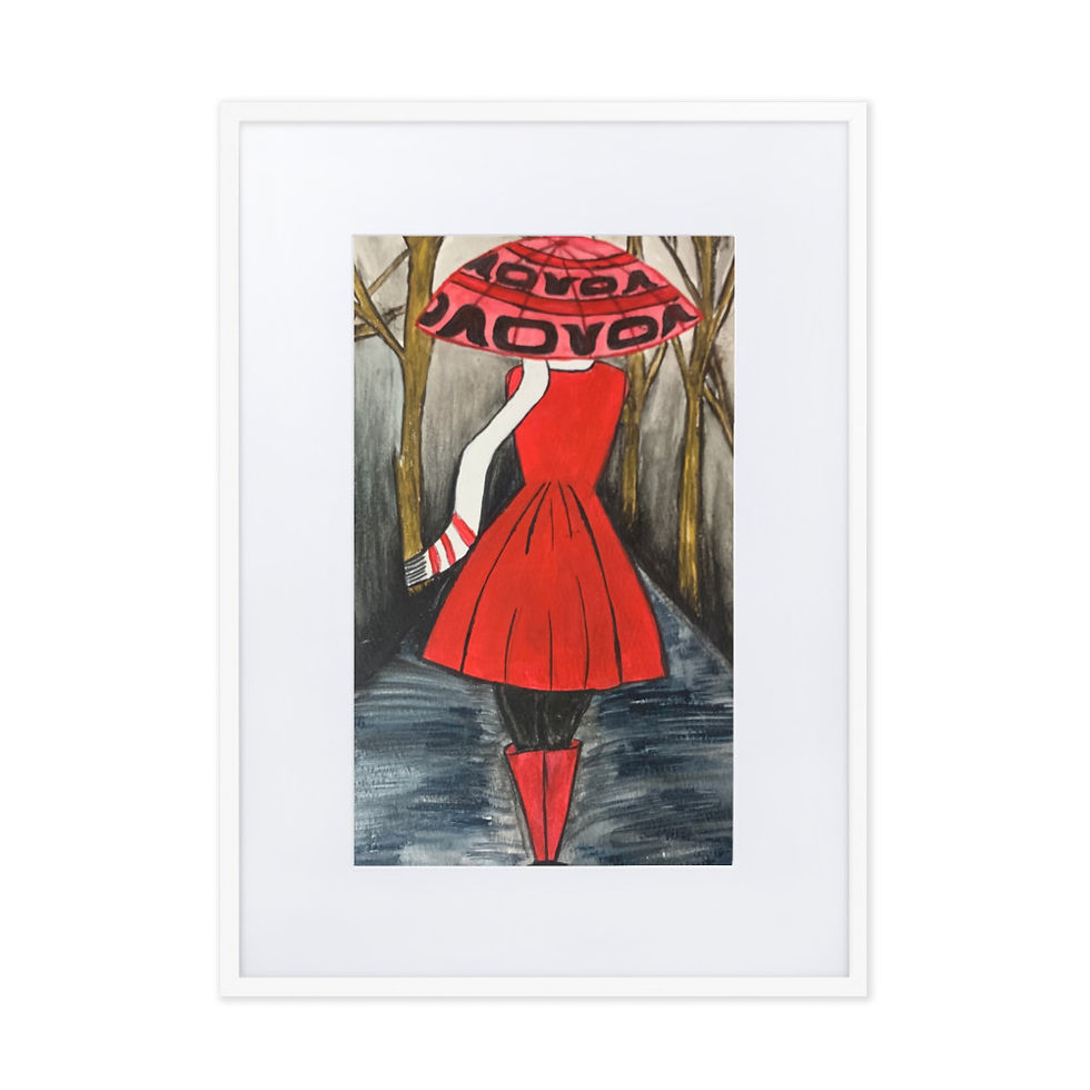 Thumbnail: Matte Paper Framed Poster With Mat