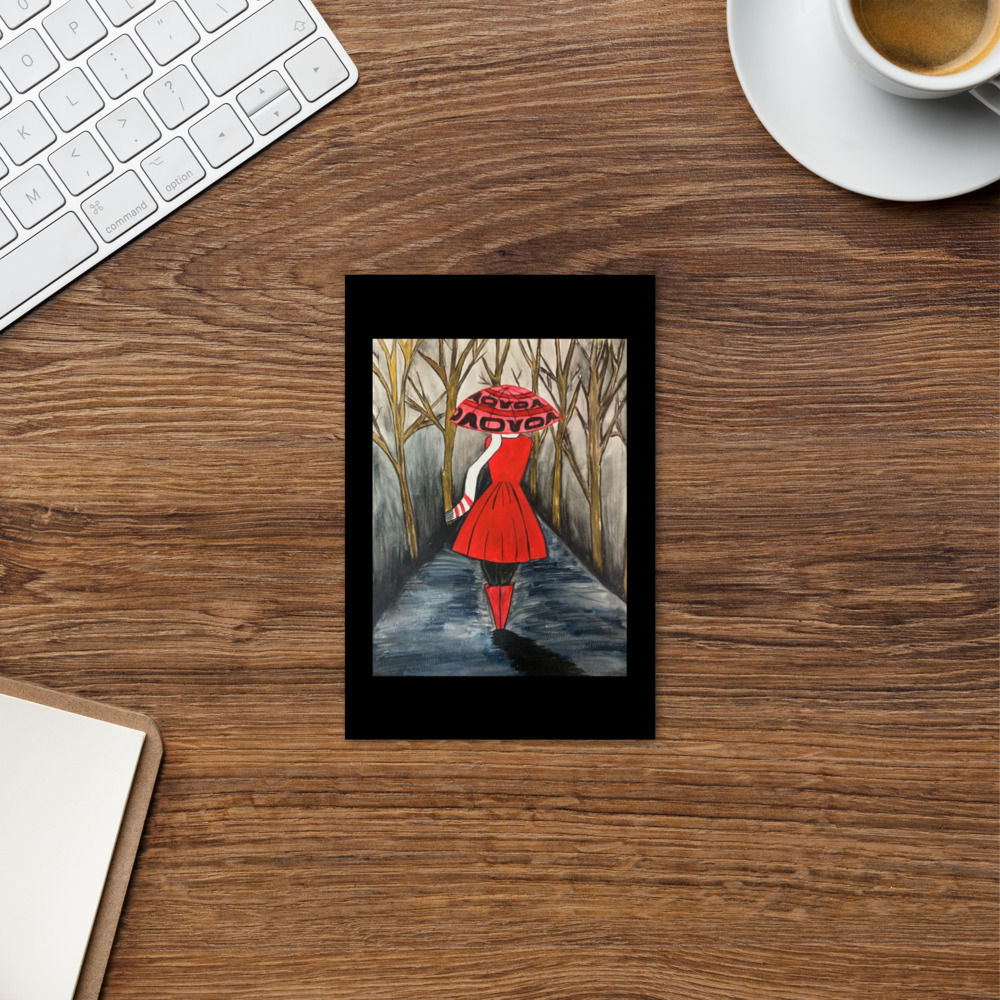 Umbrella of Culture Postcard