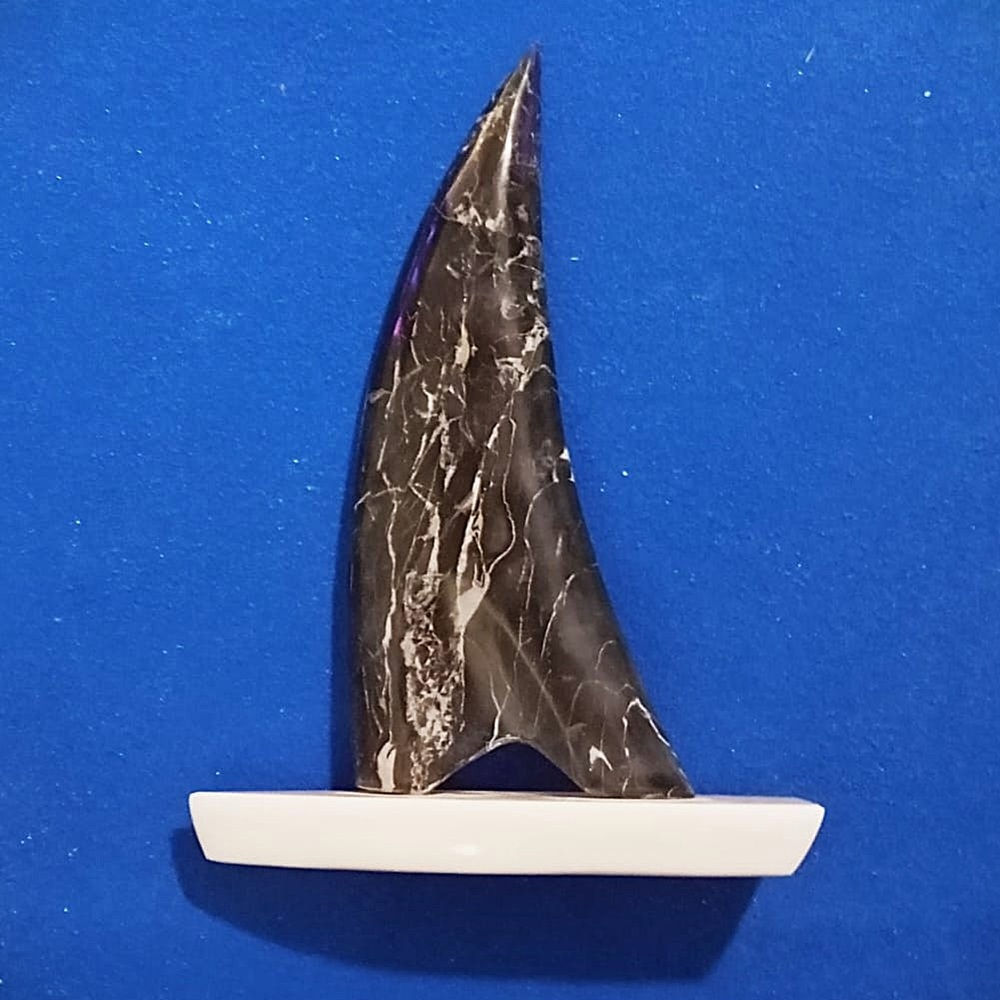 Vela singola marmo Portoro