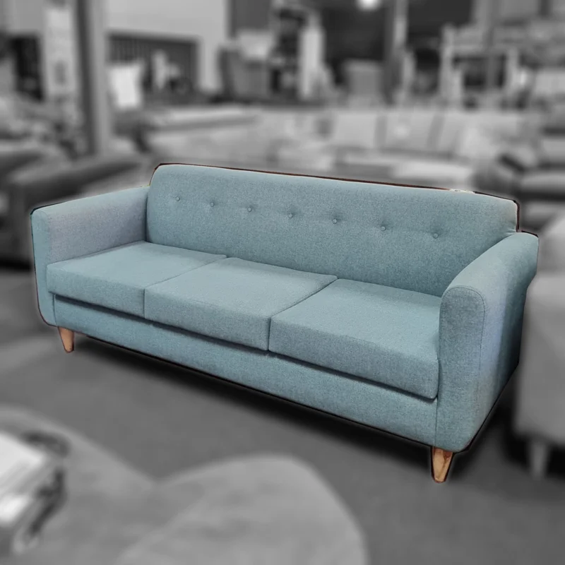 Oslo 3-seater Couch (Teal)