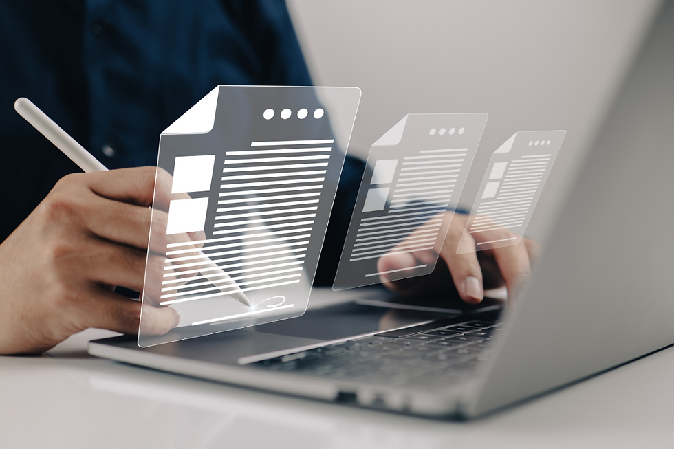 tipos de documentos fiscais usados por provedores