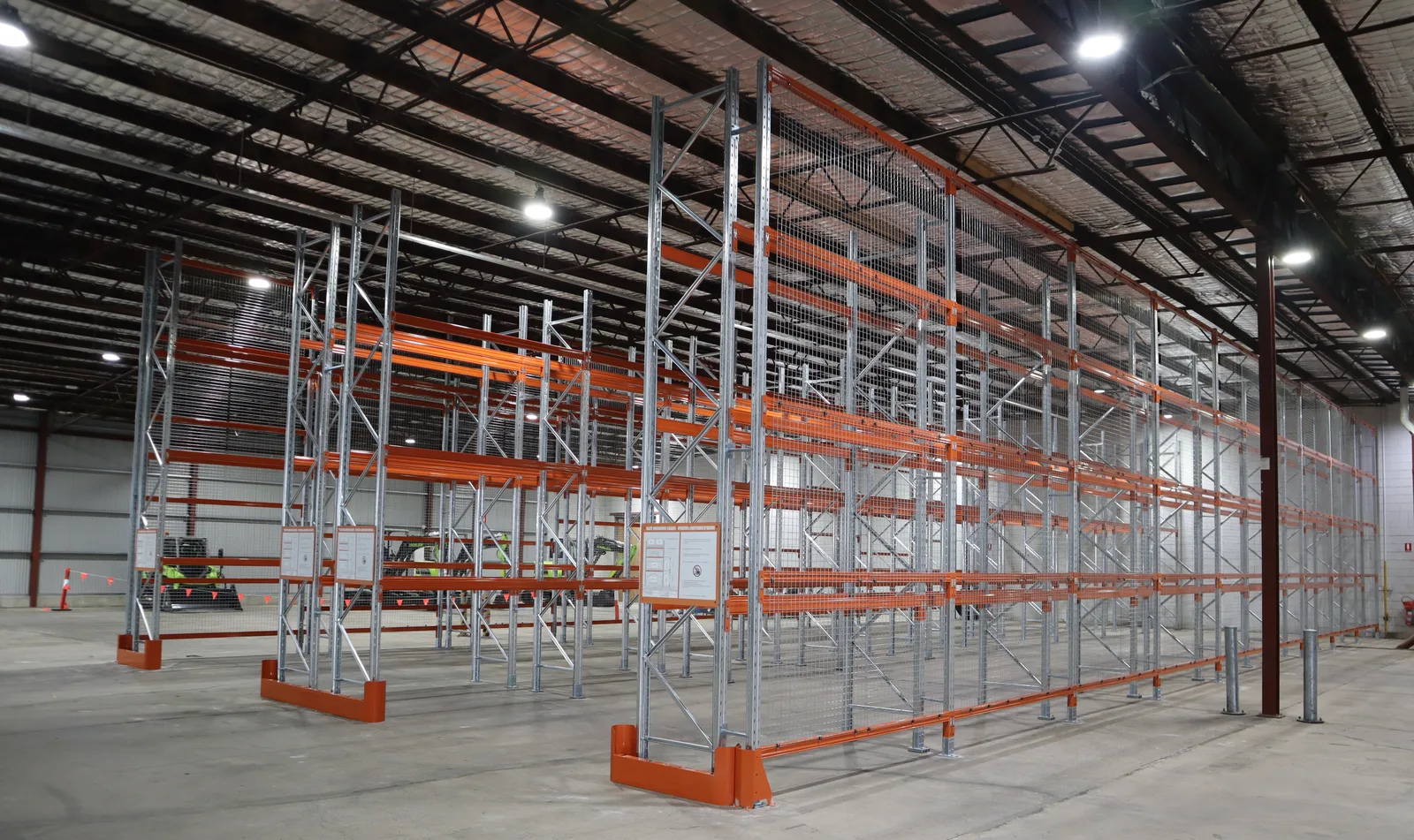 Selective pallet racking installed at Zoomlion’s Adelaide warehouse