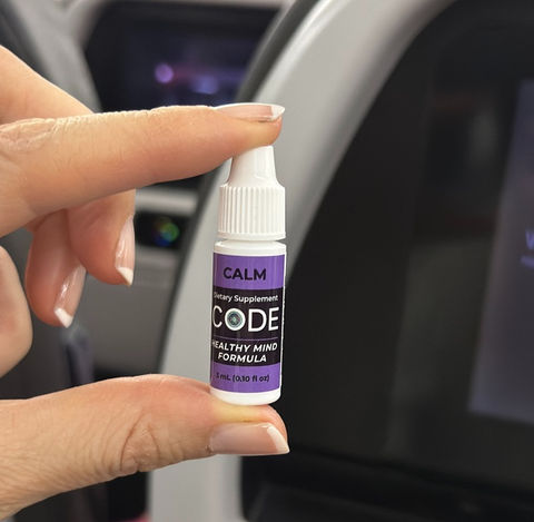 Calm drops by CODE's bioenergetic medicine.