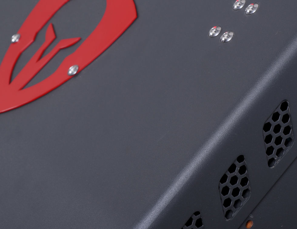 VMENG Spartan SS1200 power coated finishing