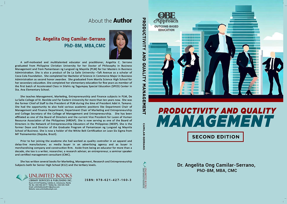 Thumbnail: Productivity and Quality Management, 2e