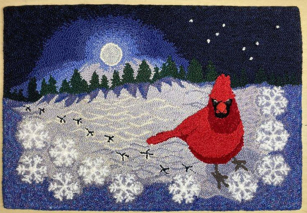 PUNCH NEEDLE DEMONSTRATION