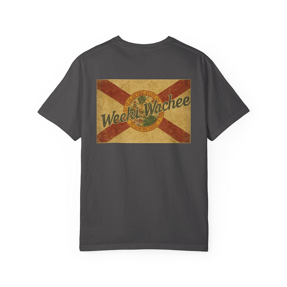 Thumbnail: Vintage Weeki Wachee Florida Flag Comfort Colors