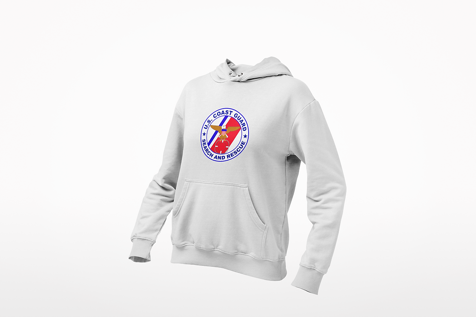 Thumbnail: Coast Guard Search and Rescue Patch Hoodie