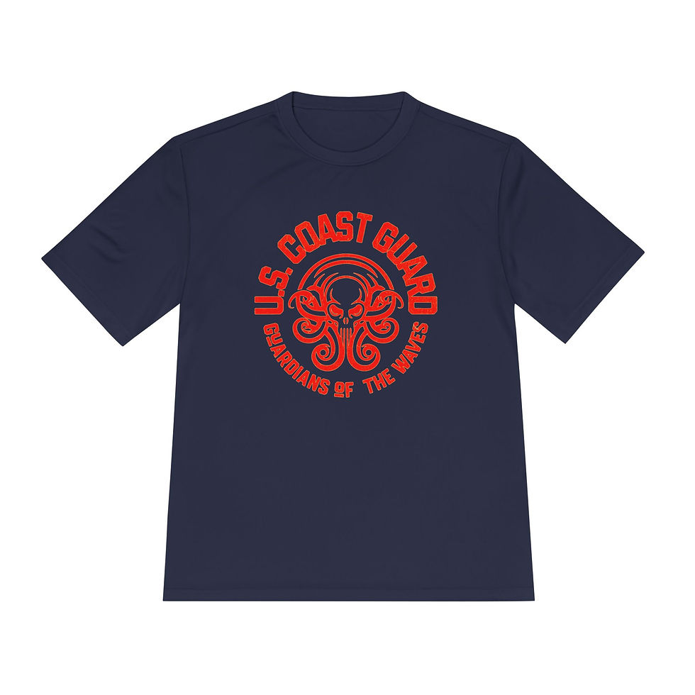 Thumbnail: Guardian Octopus Coast Guard Moisture Wicking Tee