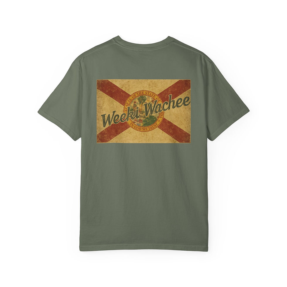 Thumbnail: Vintage Weeki Wachee Florida Flag Comfort Colors