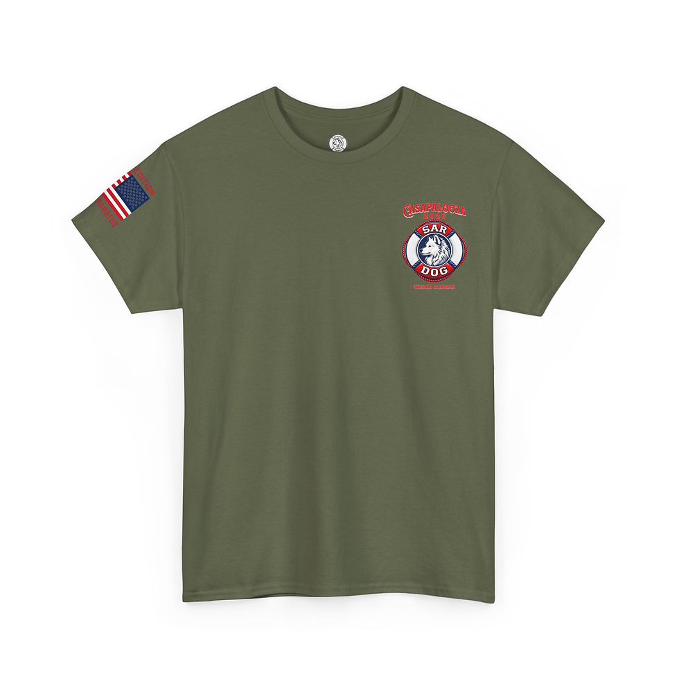 Thumbnail: Casapalooza 2026 Camping 250th Flag T-Shirt