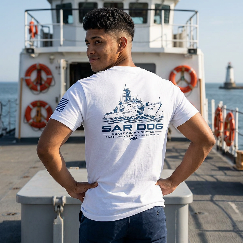Thumbnail: Coast Guard Cutter UPF 50+ Sun T-Shirt