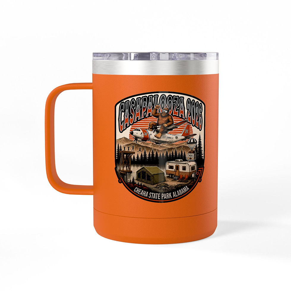 Thumbnail: Coffee Mug Front and Back logos Tumbler, 15oz