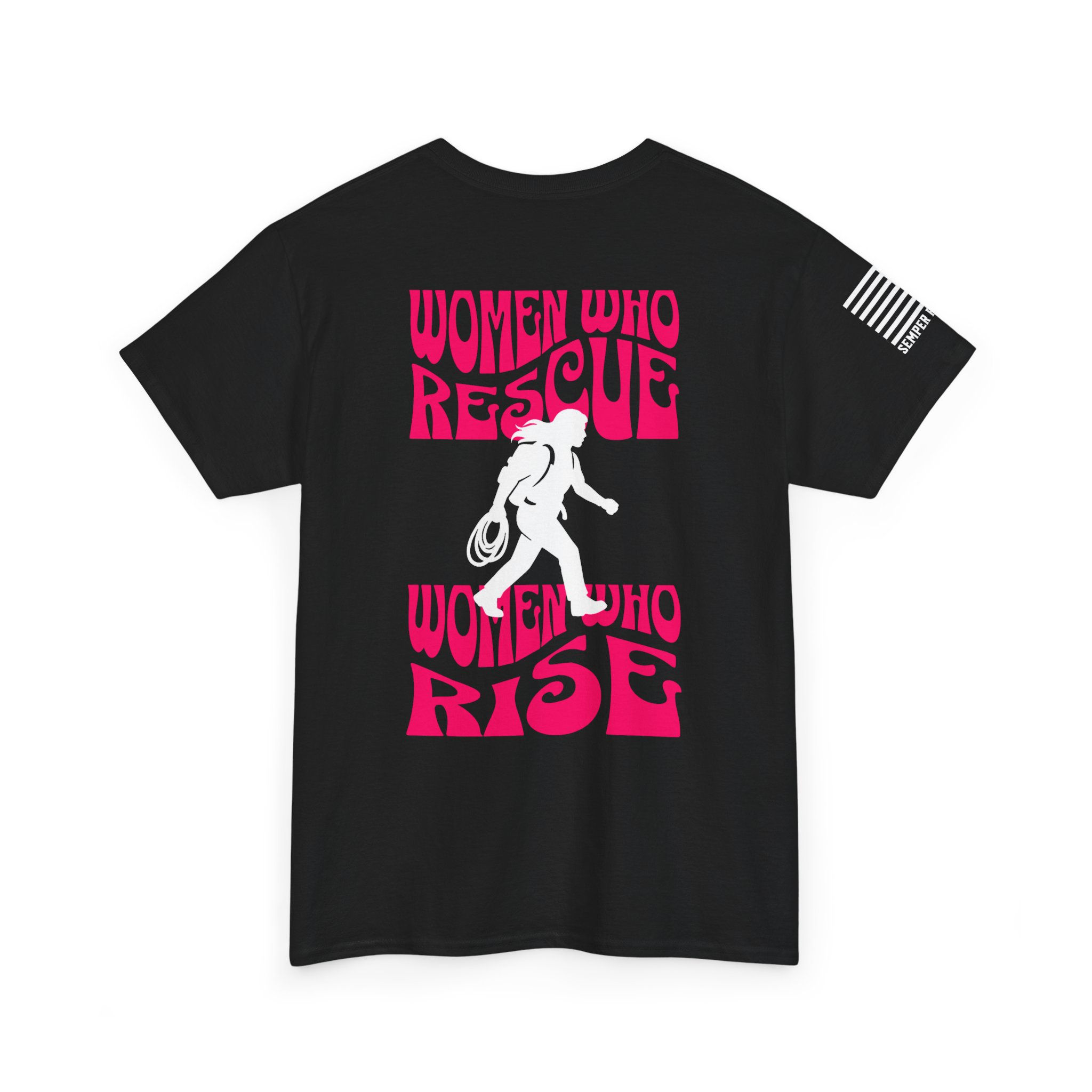 Search and Rescue SAR Dog Rescue Tee — "Women Who Rescue" Support Shirt