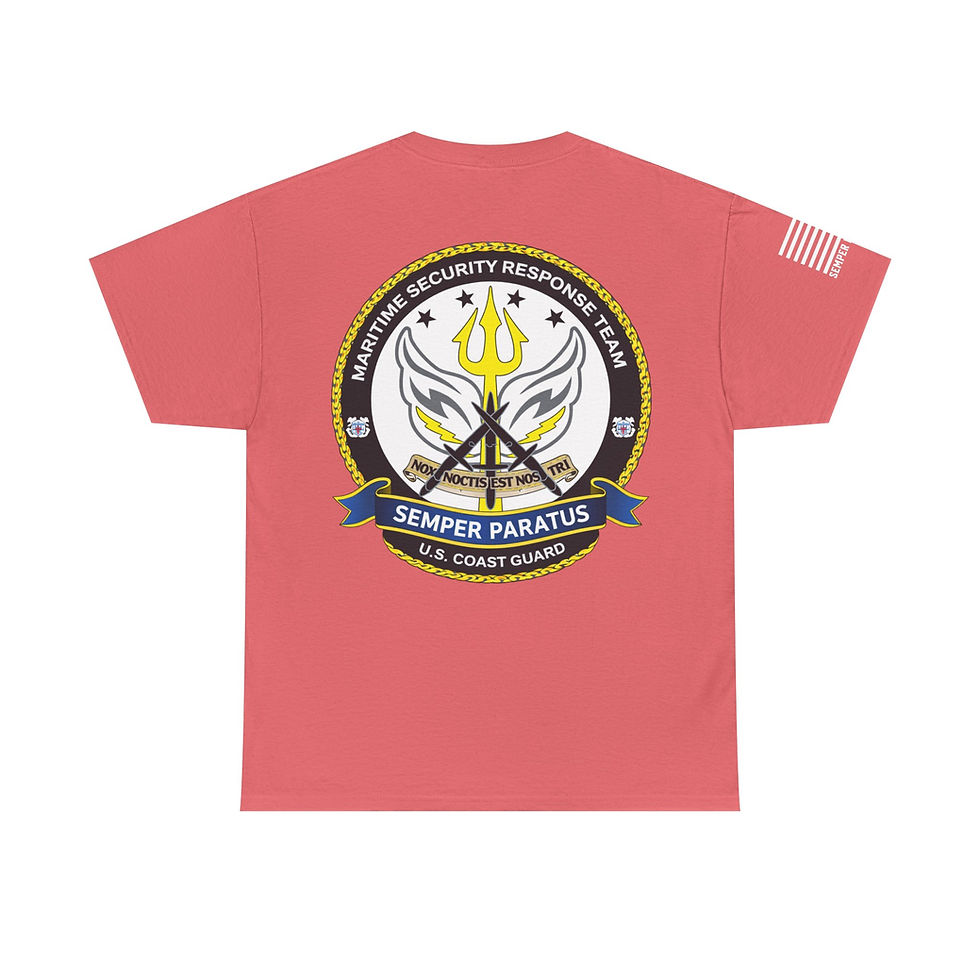 Thumbnail: Coast Guard Special Operations Southern Spear Distressed Logo T-Shirt