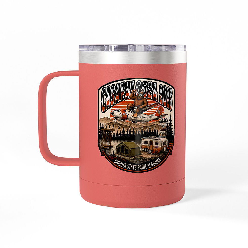 Thumbnail: Coffee Mug Front and Back logos Tumbler, 15oz