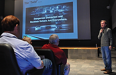 Andy Pilgrim speaking to an audience