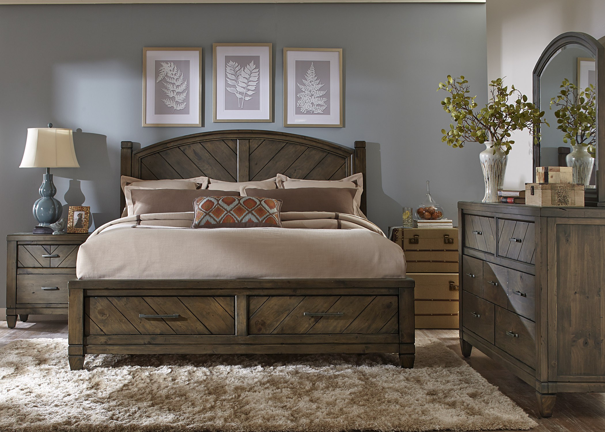 country bedroom