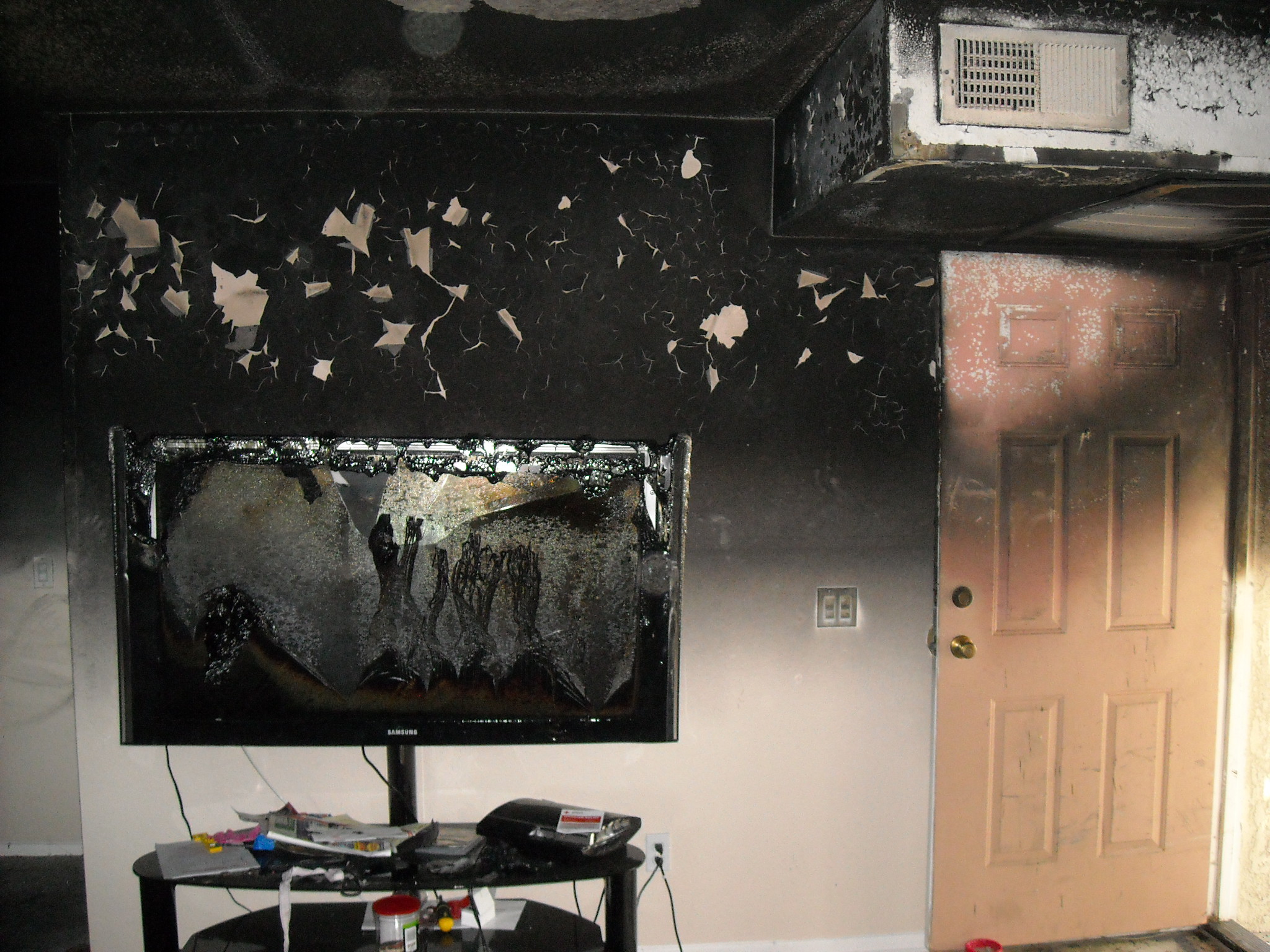 Repair fire damage