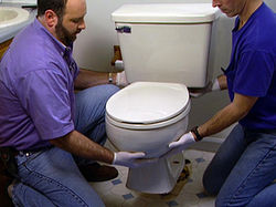 Install/Replace Bathroom Toilet