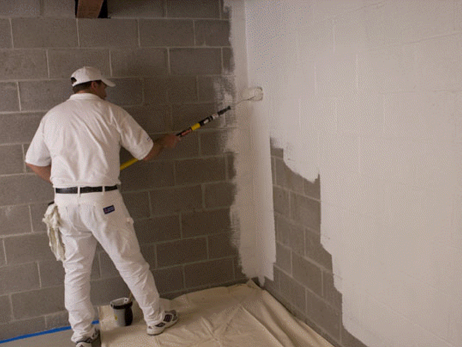 Painting Basement Walls