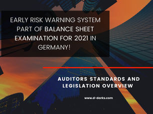 Early risk warning systems legally obligatory in Germany