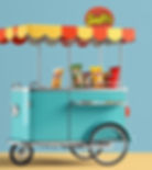 Carrito móvil venta snacks oficinas acero inoxidable sin cartel.jpg