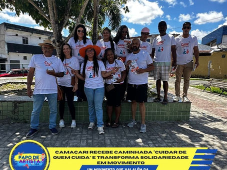 Camaçari recebe caminhada “Cuidar de Quem Cuida”