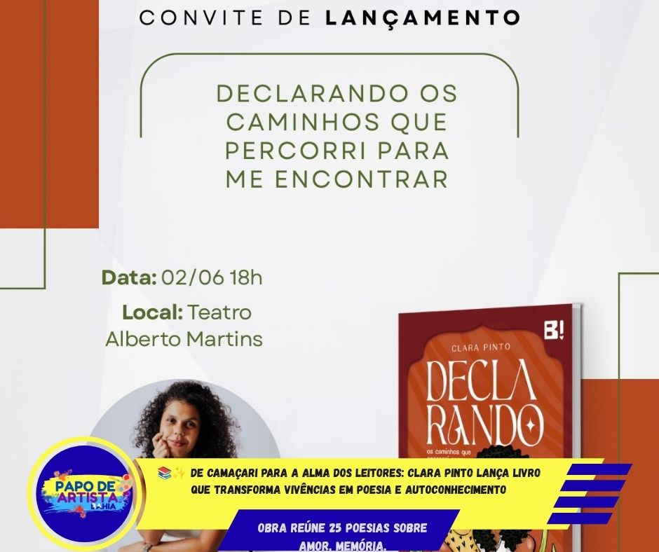 📚✨ DE CAMAÇARI PARA A ALMA DOS LEITORES: