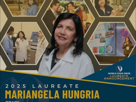 Você sabia que uma cientista brasileira venceu o “Nobel da Agricultura” em 2025?