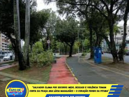 Salvador clama por socorro: