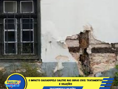 Dr. Eudo Barbosa Freitas - O impacto causado pelo salitre nas obras civis: Tratamentos e Soluções