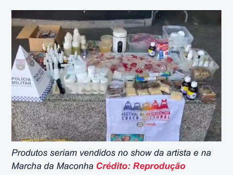 Homem é preso após esconder drogas em doces para vender no show da Lady Gaga