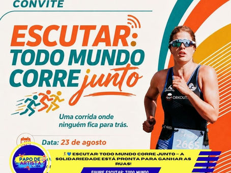 🏃♀️💙 ESCUTAR: TODO MUNDO CORRE JUNTO — A SOLIDARIEDADE ESTÁ PRONTA PARA GANHAR AS RUAS!