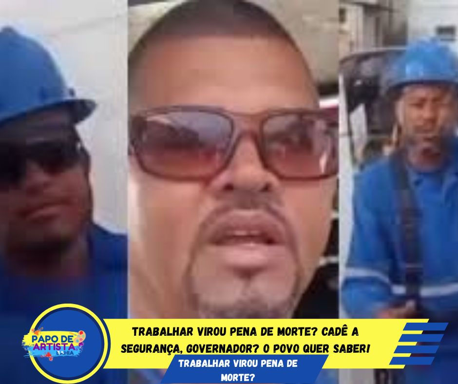 Trabalhar Virou Pena de Morte?