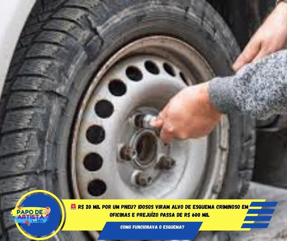 🚨 R$ 20 MIL POR UM PNEU?