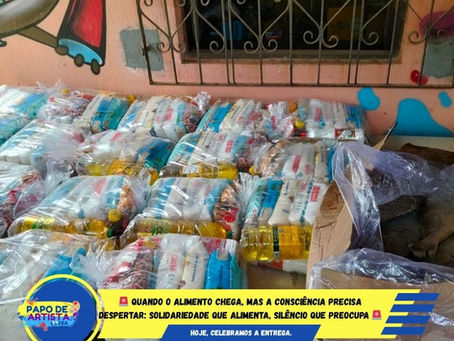 🚨 QUANDO O ALIMENTO CHEGA, MAS A CONSCIÊNCIA PRECISA DESPERTAR: