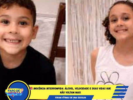 🚨 INOCÊNCIA INTERROMPIDA: ÁLCOOL, VELOCIDADE E DUAS VIDAS QUE NÃO VOLTAM MAIS