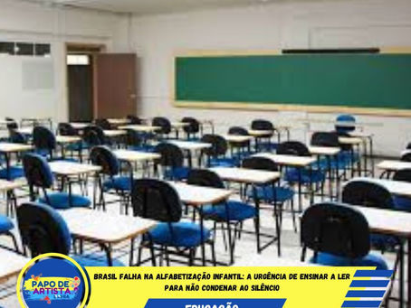 Brasil falha na alfabetização infantil: