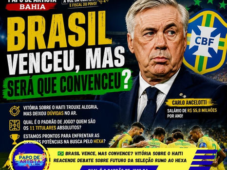 Brasil vence, mas convence?