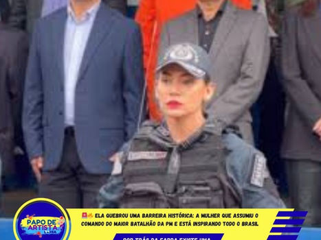 🚨🔥 ELA QUEBROU UMA BARREIRA HISTÓRICA:
