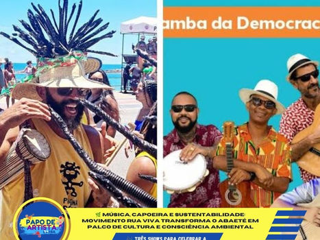 🌿 MÚSICA, CAPOEIRA E SUSTENTABILIDADE: