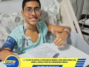 🏥📚 DO LEITO DE HOSPITAL À APROVAÇÃO EM MEDICINA