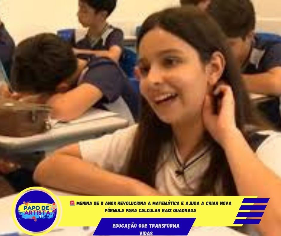 🚨 MENINA DE 11 ANOS REVOLUCIONA A MATEMÁTICA
