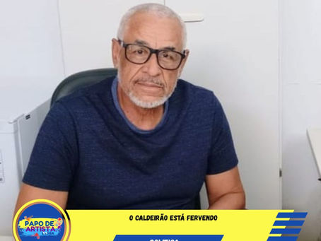 O caldeirão está fervendo