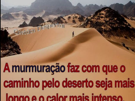 Estudo Bíblico: Murmuração – O Pecado que Revela Falta de Fé