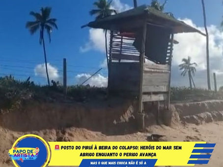 🚨 POSTO DO PIRUÍ À BEIRA DO COLAPSO: HERÓIS DO MAR SEM ABRIGO ENQUANTO O PERIGO AVANÇA