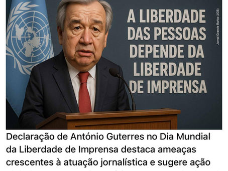 Dia Mundial da Liberdade de Imprensa: ONU alerta para riscos crescentes enfrentados por jornalistas