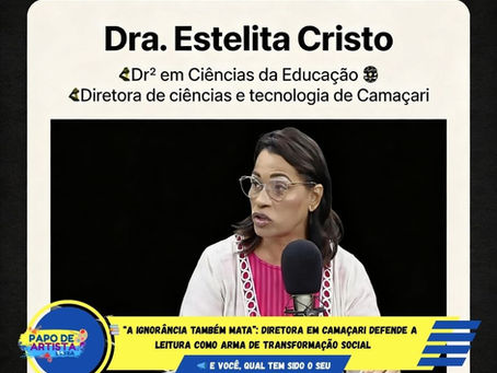 📚 “A IGNORÂNCIA TAMBÉM MATA”:
